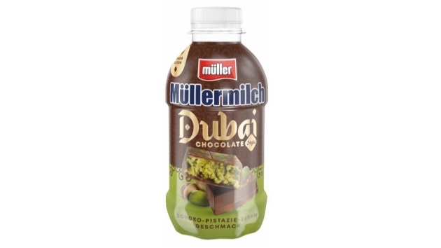Alois Müller launcht Müllermilch Dubai Chocolate Style - Quelle: Molkerei Alois Müller